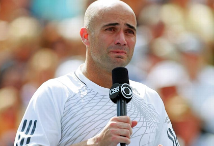 The Heartfelt Farewell Of Andre Agass At The 2006 US Open