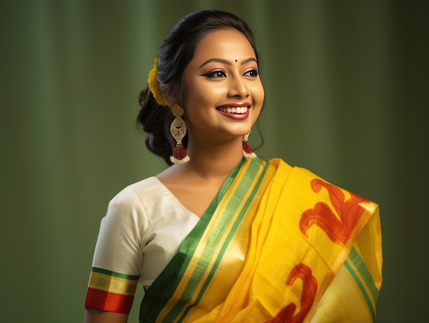 The Mekhela Chador: Assam’s Timeless Hand-Woven Tradition
