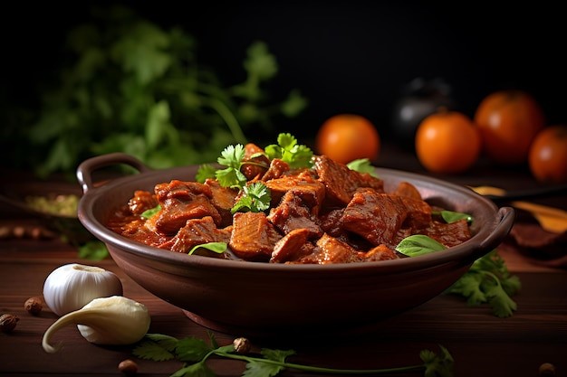 If you are a fan of bold, spicy flavors and tender, slow-cooked meat, Vindaloo is the perfect dish to try at home. Originating from Goa with Portuguese roots, Vindaloo has evolved into one of India’s most popular and fiery curries. Don’t let its reputation for heat scare you — with the right balance of spices and a few simple steps, making Vindaloo at home can be both easy and deeply satisfying. What is Vindaloo? Vindaloo traces back to the Portuguese dish “Carne de Vinha d’Alhos”, which means meat marinated in wine and garlic. Over time, Indian spices were added, and vinegar replaced the wine, giving it the tangy, spicy kick it's known for today. Although traditionally made with pork, you can use chicken, lamb, or even vegetables to suit your preference. Ingredients You’ll Need Here’s a simplified list for a classic Pork Vindaloo (you can substitute the meat as needed): For the Marinade: • 500g pork (or chicken/lamb), cubed • 2 tbsp white vinegar • 1 tbsp lemon juice • 1 tbsp garlic paste • 1 tsp ginger paste • 1 tsp turmeric powder • 1 tsp paprika or Kashmiri red chilli powder • Salt to taste For the Vindaloo Curry: • 2 tbsp oil • 1 large onion, finely sliced • 1 tsp cumin seeds • 1 tsp coriander powder • 1 tsp garam masala • 1 tsp sugar • 2 tsp red chilli powder (adjust to taste) • 1 tsp ground cinnamon or 1 small stick • 2-3 cloves • 1 bay leaf • 1/2 cup water (more if needed) Optional: A pinch of ground mustard seeds or a few fenugreek seeds for added depth. Step-by-Step Cooking Guide 1. Marinate the Meat Mix the vinegar, lemon juice, garlic, ginger, turmeric, paprika, and salt into a bowl. Coat the meat well and let it marinate for at least 2 hours, preferably overnight. This step enhances flavor and tenderizes the meat. 2. Prepare the Base In a heavy-bottomed pan, heat the oil. Add cumin seeds, bay leaf, cloves, and cinnamon. Let them sizzle for a few seconds. Then add the sliced onions and sauté until golden brown. 3. Cook the Masala Add coriander powder, garam masala, red chilli powder, and sugar. Stir well for a minute. You can add a splash of water to prevent burning and to allow the spices to blend. 4. Add the Marinated Meat Add the marinated meat (along with any leftover marinade) to the pan. Cook on medium heat until the meat starts to brown and is coated in the masala. 5. Simmer and Cook Add water, cover the pan, and let the curry simmer on low heat for 30–40 minutes (or until the meat is tender). Stir occasionally. The gravy should thicken and turn a rich reddish-brown. Serving Suggestions Vindaloo pairs best with steamed rice, jeera rice, or warm Indian breads like naan or chapati. You can also serve it with a side of cooling yogurt or raita to balance the heat. Tips for the Perfect Vindaloo • Adjust the chilli level based on your heat tolerance. Kashmiri red chilli powder gives color without too much heat. • Pork shoulder or belly works best for the traditional version due to its fat content. • Let the curry rest for a few hours or overnight — Vindaloo tastes even better the next day. Cooking Vindaloo at home might sound like a culinary challenge, but it’s surprisingly manageable and incredibly rewarding. With a little prep and patience, you’ll end up with a dish that’s spicy, tangy, rich, and unforgettable. So next time you're craving bold flavors, skip the takeout — and cook up some Vindaloo magic in your own kitchen!